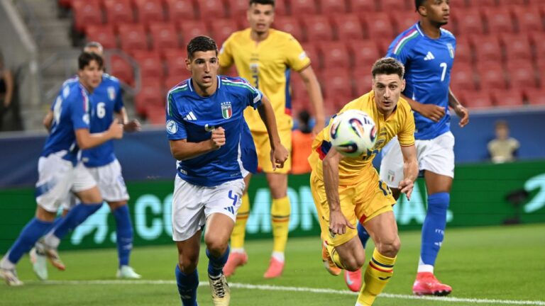 România U21 a început cu o înfrângere pe 1-0 în fața Italiei la debutul de la EURO 2025